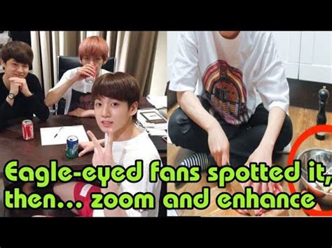 BTS News BTS S Jungkook Was Once Caught Half Naked In A Salad Bowl Reflection YouTube