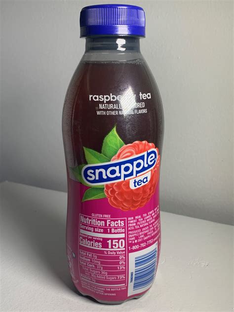 Snapple Raspberry Tea Hotbox