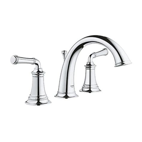 Shop Grohe Gloucester Chrome Handle Widespread Watersense Bathroom