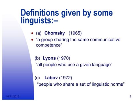 PPT - L23A: Sociology of Language 2006-2007 PowerPoint Presentation