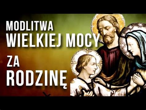 MODLITWA ZA RODZINĘ DO JEZUSA I DUCHA ŚWIĘTEGO O OPIEKĘ ŁASKI I