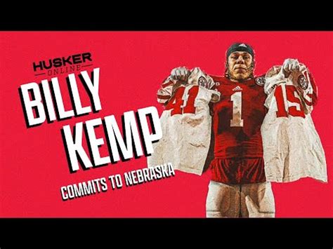 Billy Kemp Iv Commits With Matt Rhule And Nebraska Football Former