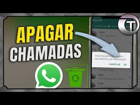 COMO APAGAR TODAS AS CHAMADAS DE UMA VEZ NO WHATSAPP YouTube