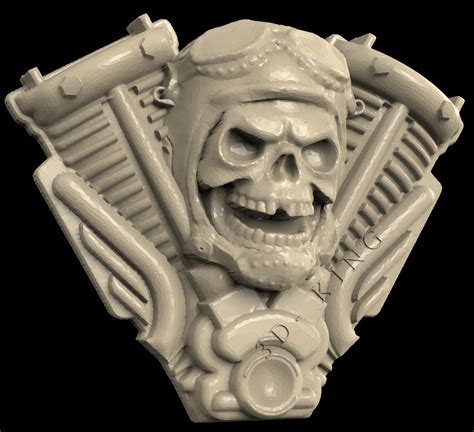 16 Pcs 3d Stl Models Skull Reliefs Theme For Cnc Router Etsy