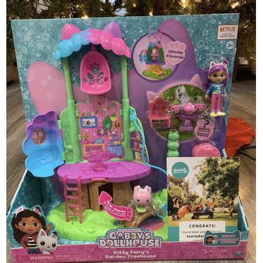 Gabby S Dollhouse Transforming Garden Treehouse Playset Reviews In Toys