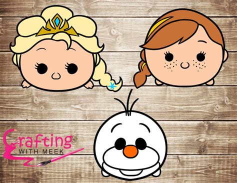Crafting With Meek Tsum Tsum Frozen