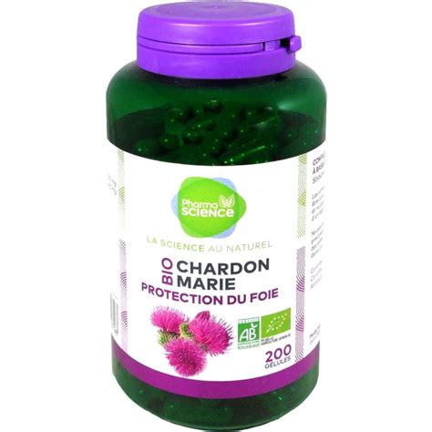 PHARMASCIENCE CHARDON MARIE BIO 200 GELULES