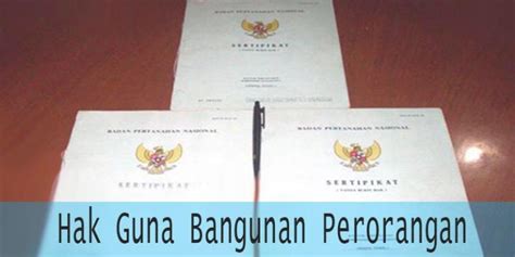 Informasi Hak Guna Bangunan Perorangan Dan Cara Perpanjangannya Dunia