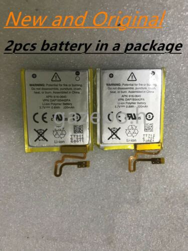 Original Battery For Apple Ipod Nano 7 7th Gen A1446 Md481lla 616 0639 616 0640 Ebay