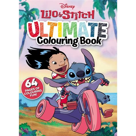 Lilo And Stitch Ultimate Colouring Book Disney Big W