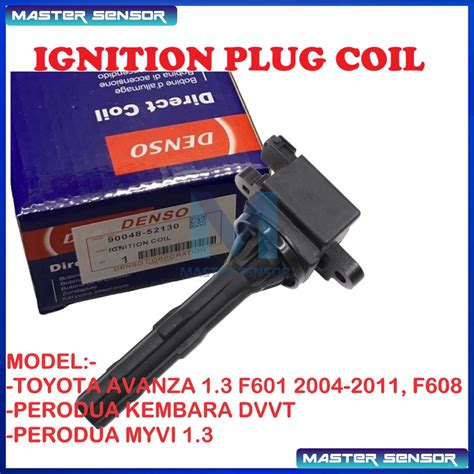 IGNITION PLUG COIL TOYOTA AVANZA 1 3 F601 2004 2011 PERODUA KEMBARA