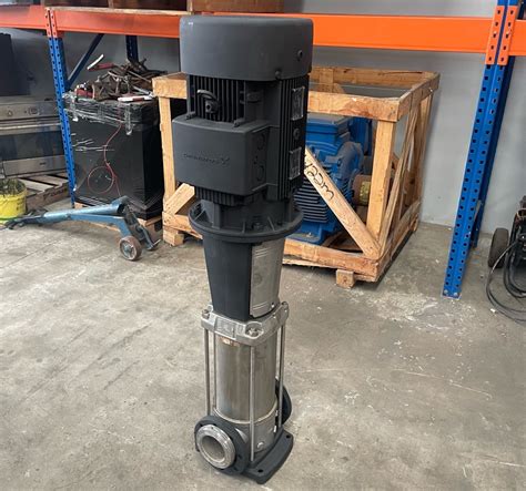 22 Kw Grundfos Vertical Multistage Gandr National Electric Motor Sales