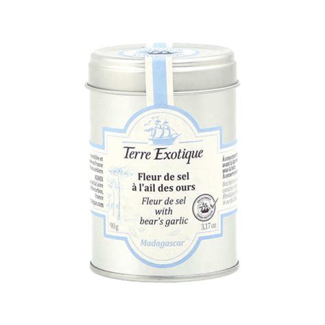 Fleur de sel à l ail des ours 90g Terre Exotique