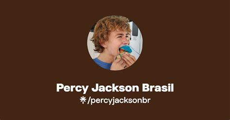 Percy Jackson Brasil Instagram Facebook TikTok Linktree