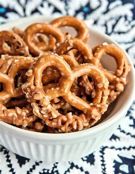 Butter Toffee Pretzels