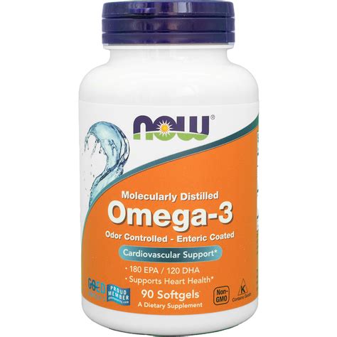 Now Foods Omega Epa Dha Softgels