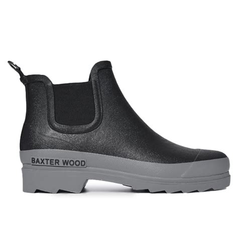 Mens Hevea Rubber Chelsea Boot Baxter Wood Earthhero