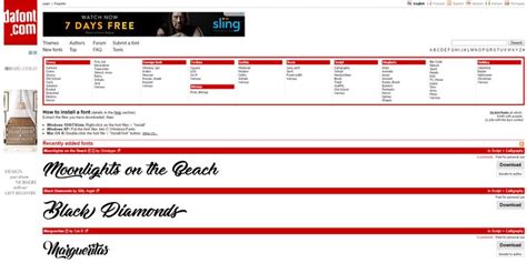 Dafont: A Review of a Free Font Website