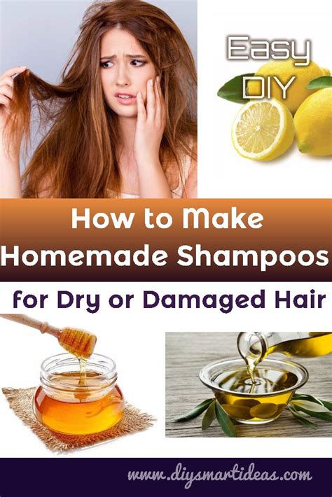 Homemade Natural Shampoo Recipes For Dry Hair Solution Homemade