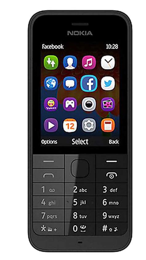 Buy Nokia 220 Dual Sim (Black) Online at Low Prices in India ...