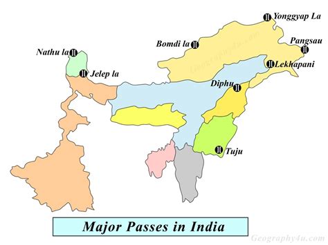 Mountain passes important passes in india – Artofit