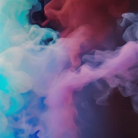 Premium Photo Color Smoke Abstract Background Cold Hot Ice Fire Flame