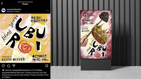 Ubu Roi Poster Behance