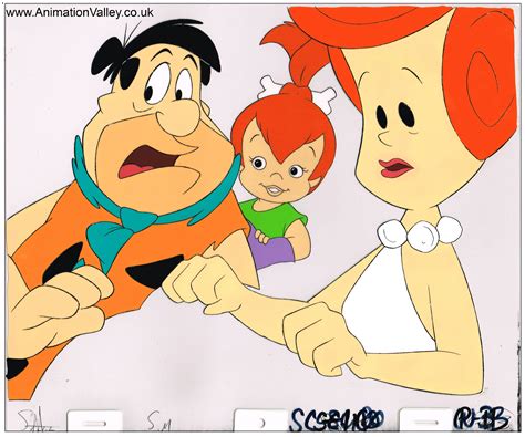 Flintstones Production Cel Animation Cels Photo Fanpop