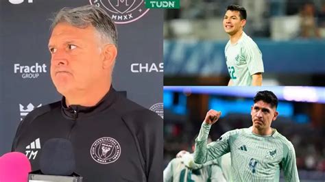 Tata Martino Reacciona A Cr Ticas De Chucky Y Edson En Selecci N