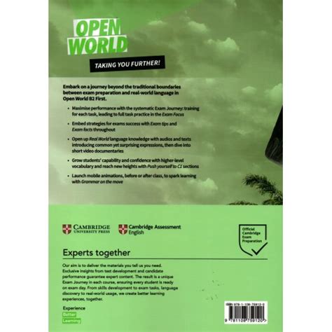 Open World B2 First Fce Workbook With Answers And Audio Downloadable