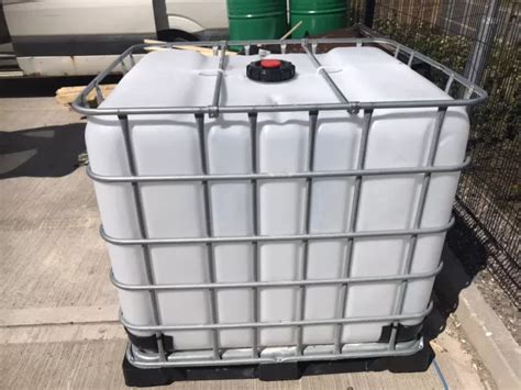 Ibc Water Tank 1000 Litre Ibc Container Ideal For Water Waste Oil