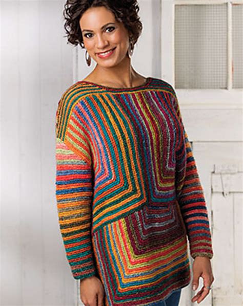 Ravelry Kaleidoscope Pullover Pattern By Irina Poludnenko