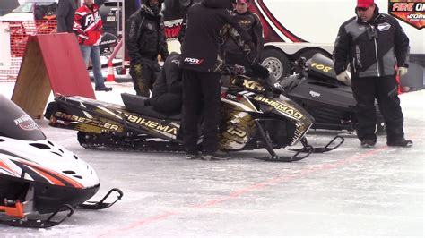 153 Mph Chetek Winterfest Snowmobile Drag Races Youtube