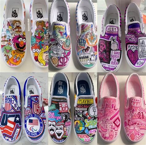 Custom Vans Sneakers - Etsy