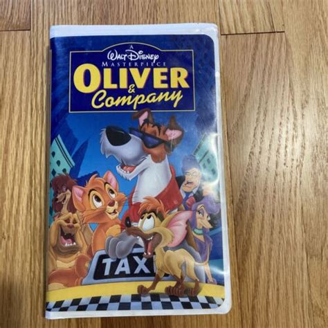 Oliver And Company Vhs Cc A Walt Disney Masterpiece Collection