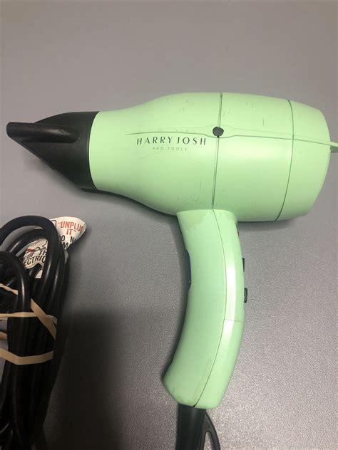 Harry Josh Pro Hair Dryer Mint Green Pro Tools Plz Read Description EBay