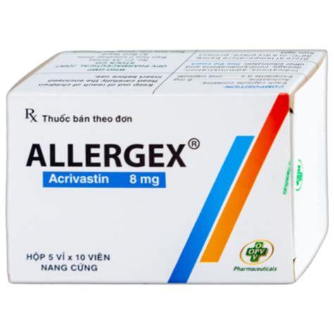 Allergex 8mg Tác Dụng Gì Lưu ý And Cách Dùng