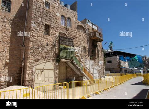 El Halil Or Hebron City Of Palestine April Typical Middle