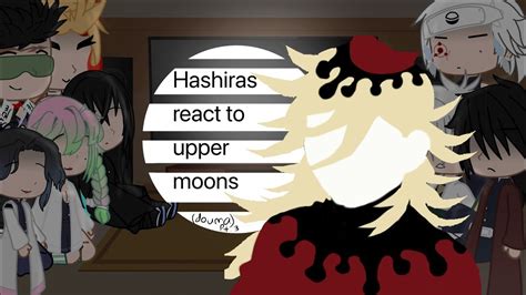 Hashiras React To Upper Moons Douma Part Youtube