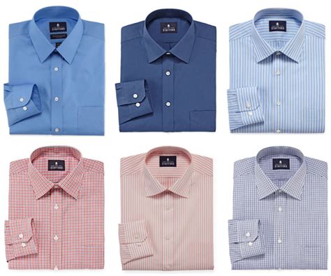 Stafford Travel Men’s Long-Sleeved Dress Shirts - $7.65