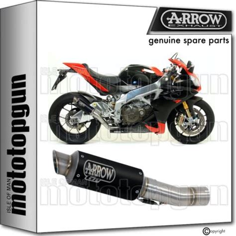 Arrow Rc Exhaust Gp Nichrom Black Aprilia Rsv Rsv Factory Ebay