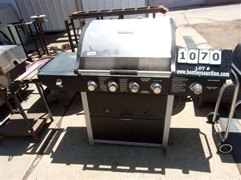 BRINKMAN STAINLESS STEEL PROPANE GRILL Bentley Associates LLC