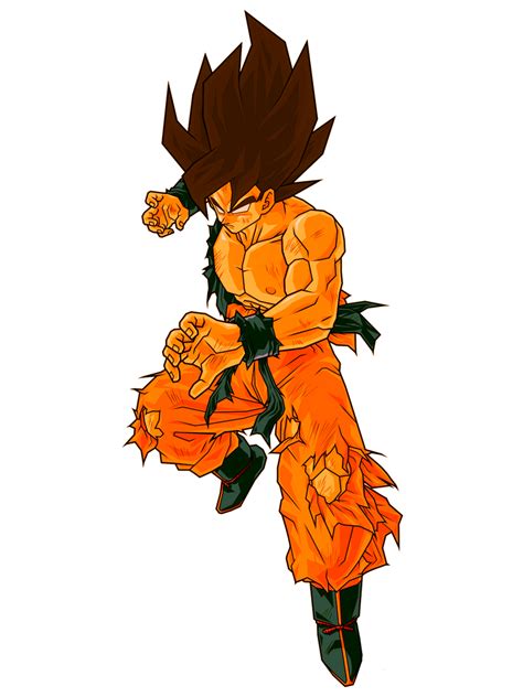 Fssj Goku By Spinoinwonderland On Deviantart