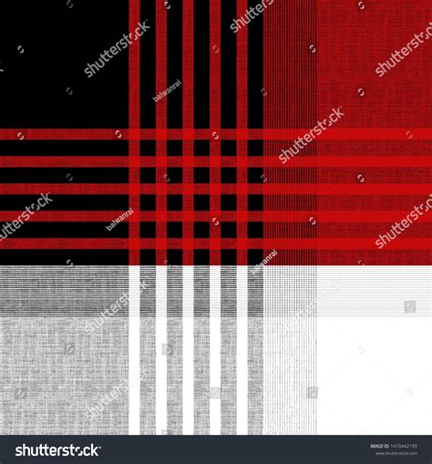 Seamless Red Checks Pattern On Background Stock Illustration 1410442199 ...