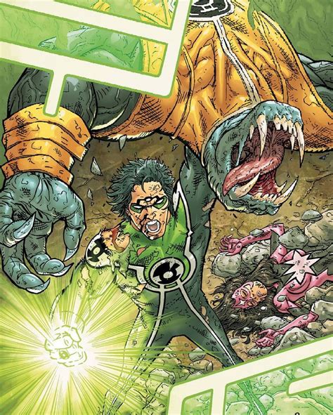 Green Lantern New Guardians Annual Cover Arkillo Yellowring