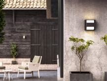 Philips MyGarden LED Wandleuchte Capricorn Aluminium In Anthrazit