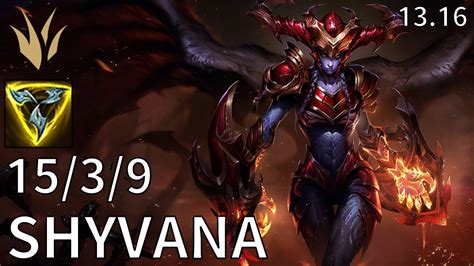 Shyvana Jungle Vs Jarvan Iv Euw Diamond Patch Youtube