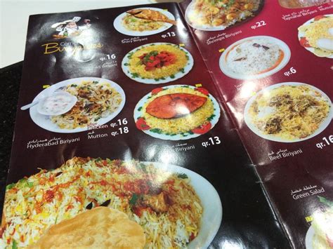 Biryani Corner Restaurant Menu, Reviews and Photos - Al Nasser, Doha, Qatar , Doha