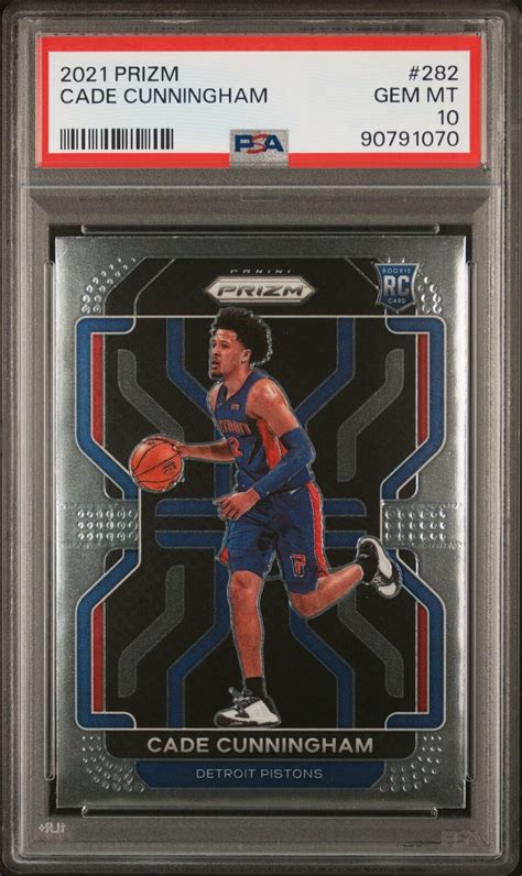 Cade Cunningham 2021 Prizm 282 Base Price Guide Sports Card Investor