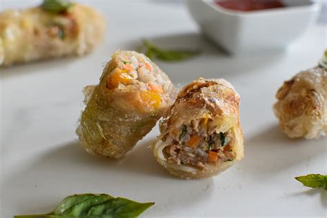 Vietnamese Loempia Met Gehakt En Noedels Kris Kookt